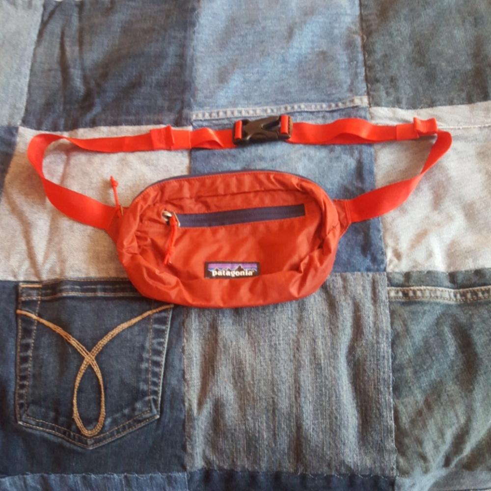 Patagonia Fanny Pack Red and Brick Red New without